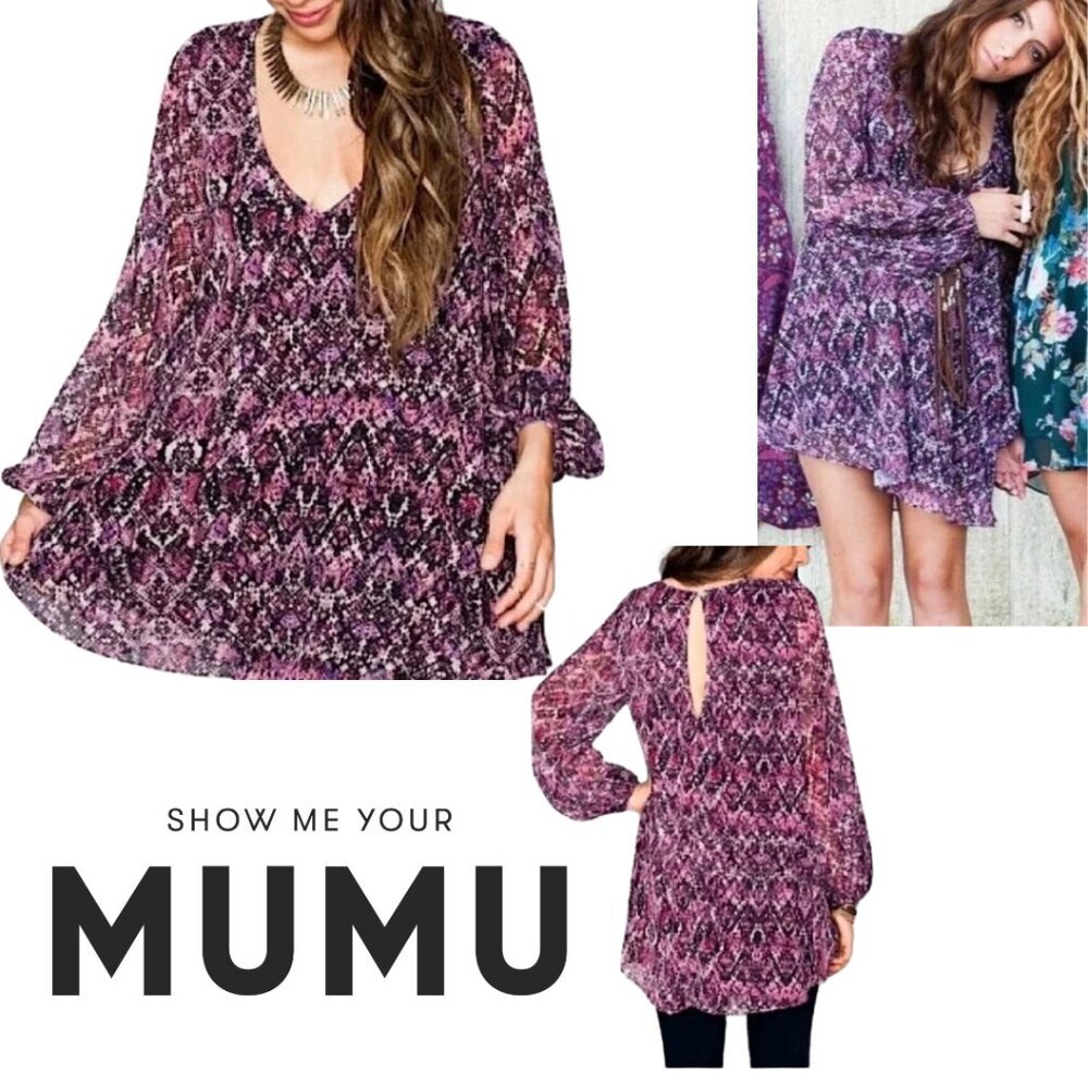 Show Me Your Mumu, Donna Michelle,‎ Snakeskin Dress, Tunic